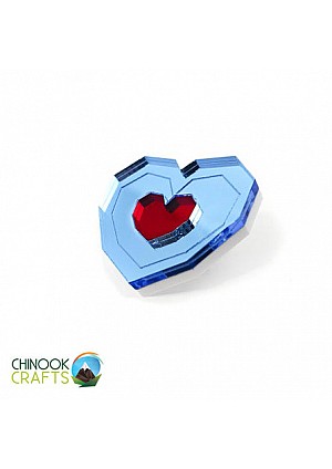 Épinglette (Pin) Legend Of Zelda Par Chinook Crafts - Heart Container