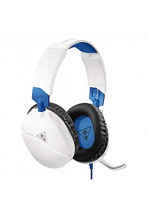 Casque D'écoute EarForce Recon 70 Avec Fil Pour PS4 / PS5 /Xbox One/Switch Par Turtle Beach - Blanc