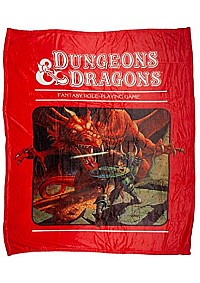 Jeté en Molleton Dungeon & Dragons - Original Cover