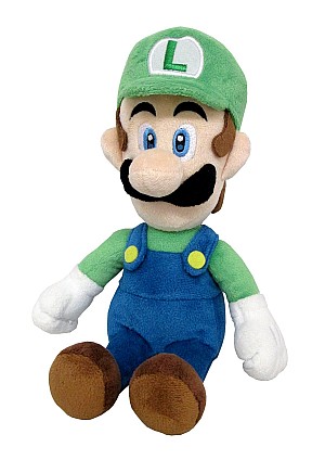 Toutou Super Mario Par Sanei - Luigi 25 CM