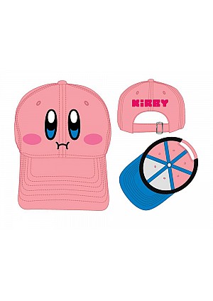 Casquette Ajustable Kirby Par Bioworld - Le Visage de Kirby Gonflé