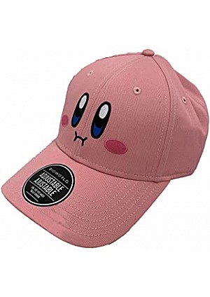 Casquette Ajustable Kirby Par Bioworld - Le Visage de Kirby Gonflé