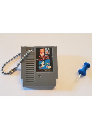 Porte-Clé Mini-Cartouche de NES Par Chinook Crafts - Mario Bros./Duck Hunt