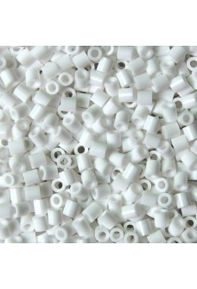 Perles à Fusionner Artkal Taille Midi 5 mm Série S (Sacs de 1000 perles) - Couleur S01 / Blanc