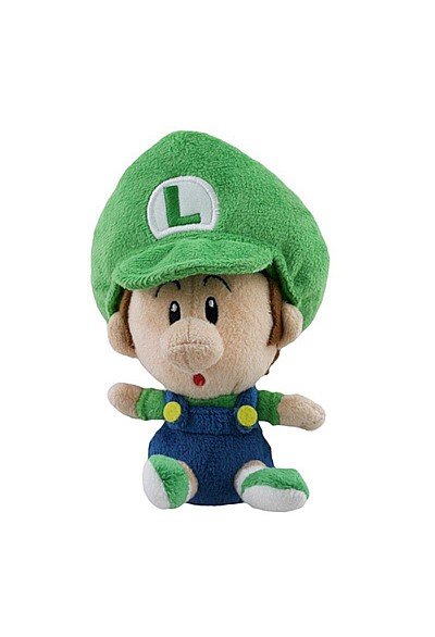 Toutou Super Mario Par Sanei - Baby Luigi 15 CM