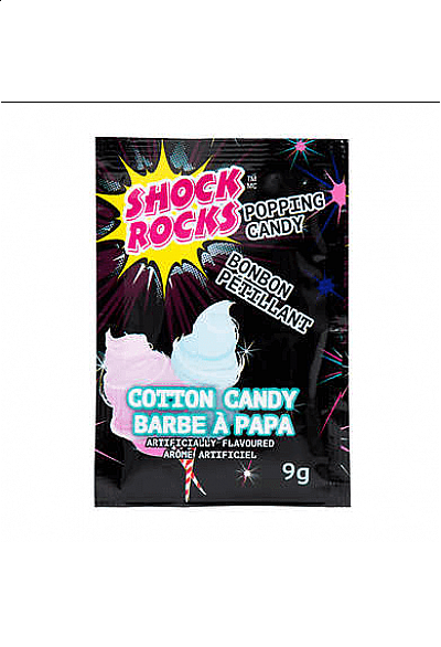 Bonbons Pétillants Shock Rocks - Barbe à Papa (9g)