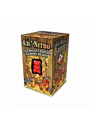 Gummy Bear Lil' Nitro Par Flamethrower Candy Company - Le Gummy Le Plus Piquant Au Monde!