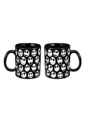 Tasse En Céramique Étrange Noël De Monsieur Jack Par Vandor - Jack Skellington (16 Oz)