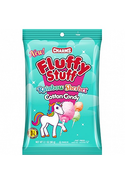 Barbapapa Fluffy Stuff Par Charms - Sorbet Arc-En-Ciel (60g)