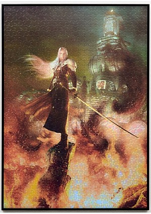 Casse-Tête / Puzzle Premium Final Fantasy VII REMAKE Sephiroth - 1000 Pièces (68 x 48cm)