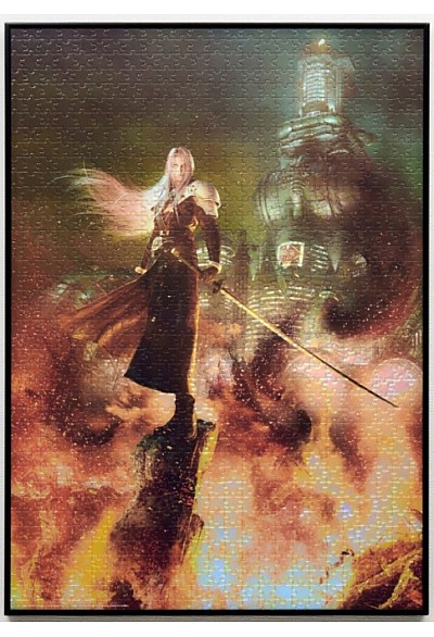 Casse-Tête / Puzzle Premium Final Fantasy VII REMAKE Sephiroth - 1000 Pièces (68 x 48cm)