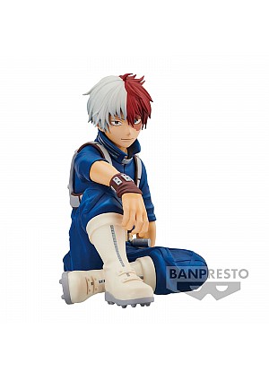 Figurine My Hero Academia Break Time Collection Vol.3 Par Banpresto - Shoto Todoroki 10 CM