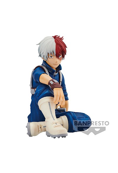 Figurine My Hero Academia Break Time Collection Vol.3 Par Banpresto - Shoto Todoroki 10 CM