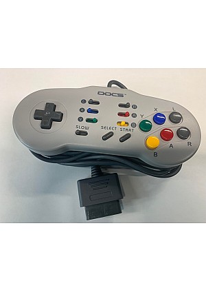 Manette Pour SNES / Super NES Par Docs - Grise