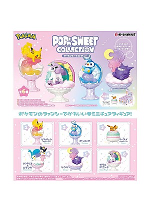 Boîte Mystère Pokemon Pop'n'Sweet Collection Par Re-Ment - Un Item Au Hasard