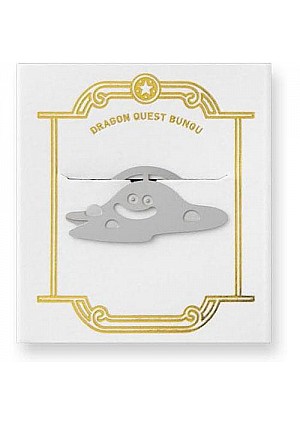 Pince À Papier Dragon Quest Bungu Par Square Enix - Metal Slime