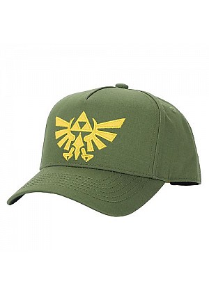 Casquette Snapback Ajustable Verte The Legend Of Zelda Verte Par Bioworld 