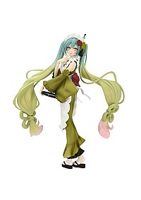 Figurine Hatsune Miku Exceed Creative Par Furyu - Matcha Parfait Miku 20 CM