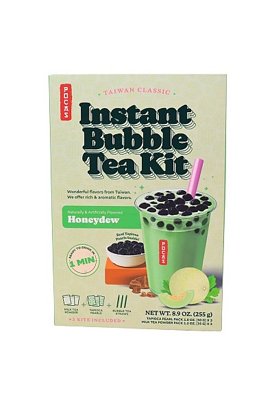 Kit Instantané De Bubble Tea Par Pocas - Ensemble De 3 Au Melon De Miel 255 G