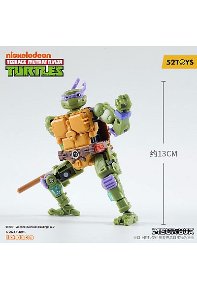 Figurine MegaBox TMNT MB-20 Par 52Toys - Donatello 13 CM