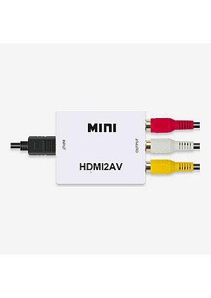 Convertisseur HDMI To AV / HDMI Vers Composite / HDMI Vers RCA - Marque Inconnue