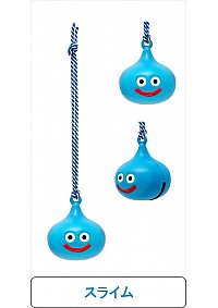 Breloque À Grelot Dragon Quest Par Square Enix - Slime Bleue