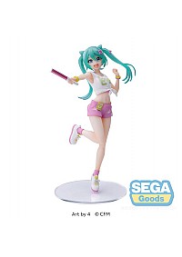 Figurine Luminasta Hatsune Miku Par Sega - Miku Live Cheer 21 CM