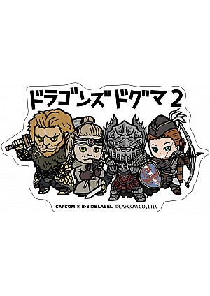 Autocollant CAPCOM x B-SIDE Sticker Dragon's Dogma Par Capcom