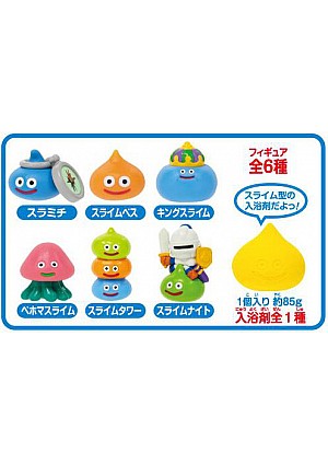 Bombe De Bain Dragon Quest Walk Bath Ball Suramichi And Colorful Slimes Par Square Enix