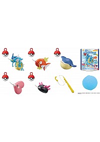 Bombe De Bain Bikkura Tamago Pokemon Fishing In The Bath Vol. 2 Par Bandai - Un Item Au Hasard