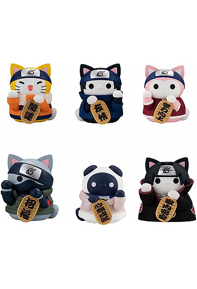 Boîte Mystère Mega Cat Project Naruto Nyaruto! Maneki Neko Fortune Par MegaHouse