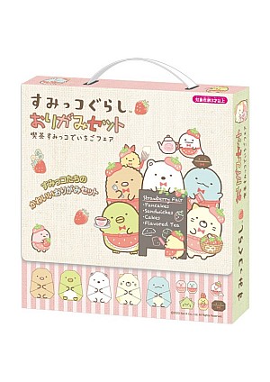 Ensemble De Papier Origami Sumikko Gurashi Strawberry Fair Par Sanrio 