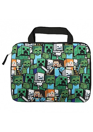 Sac Pour Ordinateur Portable Minecraft Par Bioworld