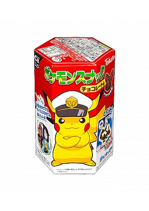 Biscuits Pokemon Snack Puffs Par Tohato - Saveur De Chocolat 23 G