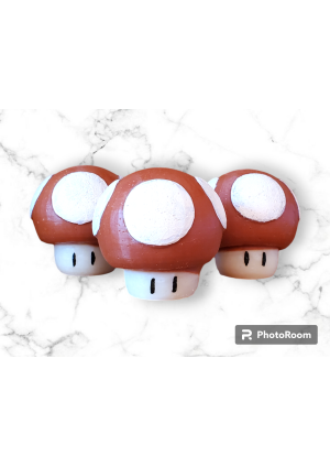 Savon Inspiration Super Mario Par Savonnerie Power Up - Champignon Rouge