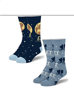 Ensemble De 2 Paires De Chaussettes Par Odd Sox - E.T. The Extraterrestrial