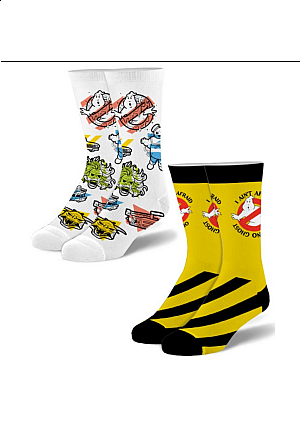 Ensemble De 2 Paires De Chaussettes Par Odd Sox - Ghostbusters