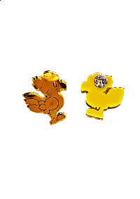 Épinglette (Pin) Final Fantasy Par Chinook Crafts - Chocobo