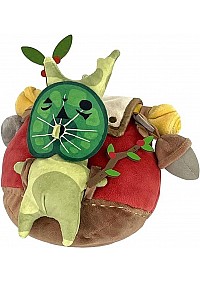 Toutou The Legend Of Zelda Par Sanei -  Red Backpack Traveling Korok 16 CM