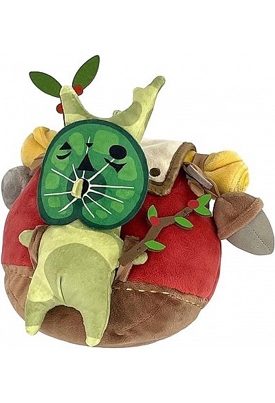 Toutou The Legend Of Zelda Par Sanei -  Red Backpack Traveling Korok 16 CM