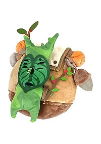 Toutou The Legend Of Zelda Par Sanei -  Brown Backpack Traveling Korok 16 CM