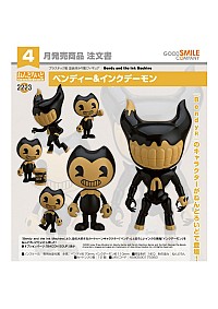 Figurine Nendoroid Bendy & The Ink Machine #2223 Par Good Smile - Bendy & Ink Demon 7 Et 11 CM