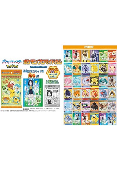 Sachet Surprise Pokemon Bromide Gum Par Ensky - Un Item Au Hasard