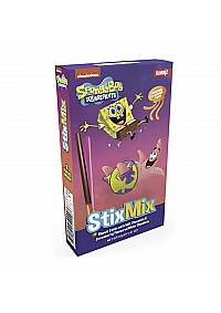 Bâtonnets De Biscuits StixMix SpongeBob Par Kandiz - Double Saveur Chocolat Et Fraise 40G