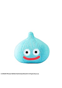 Toutou Amigurumi Empilable Dragon Quest Par Square Enix - Blue Slime 14 CM