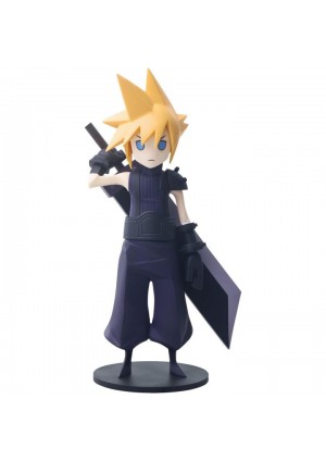 Figurine Final Fantasy VII Static Arts Par Square Enix - Mini Cloud Strife 16 CM