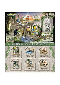 Boîte Mystère Pokemon Diorama Collection Old Castle Ruins Par Re-Ment - Un Item Au Hasard