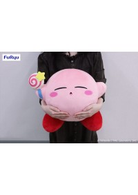 Toutou Kirby Full And Sleepy Par Furyu - Kirby 38 CM