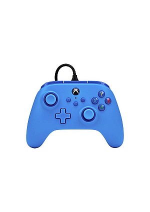 Manette Avec Fil Pour Xbox One / Series / Compatible PC Par PowerA - Bleue