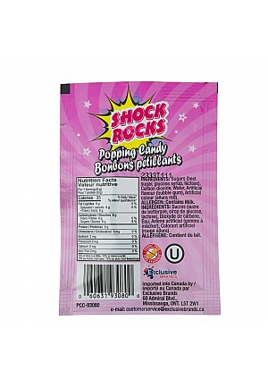 Bonbons Pétillants Shock Rocks - Gomme Balloune (9g)